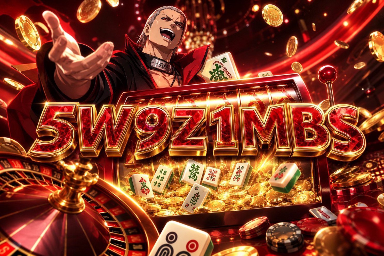 Tampilan antarmuka platform 5W9Z1MBS dengan panel hadiah dan menu utama